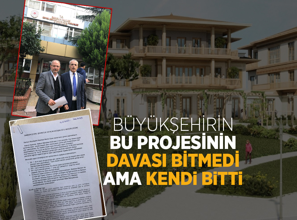 Samsun'da Çevre Müdürlüğü'ne 'Kaçak Yapı' Şikayeti!