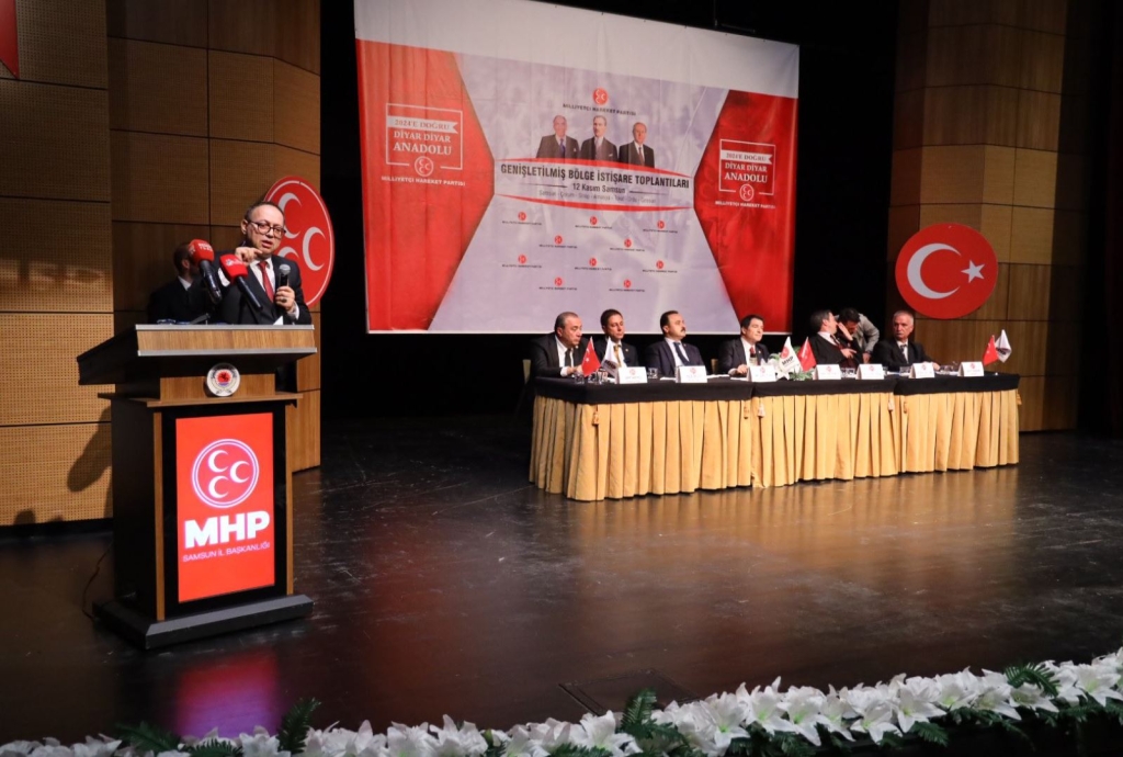Samsun’da MHP Genişletilmiş Bölge İstişare Toplantısı