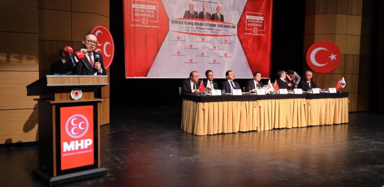 Samsun’da MHP Genişletilmiş Bölge İstişare Toplantısı
