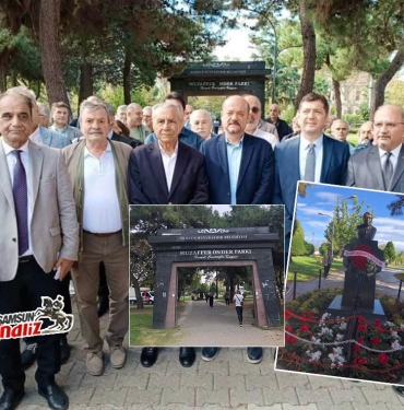 Samsun'da Muzaffer Önder Unutulmadı