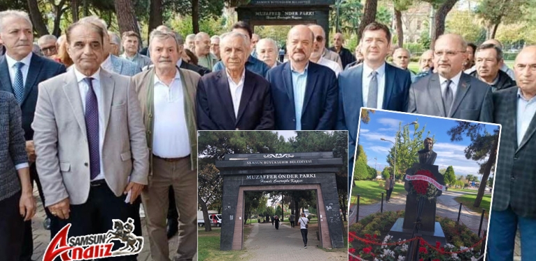 Samsun’da Muzaffer Önder Unutulmadı