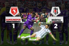 Samsunspor - Beşiktaş Maç Sonucu Belli Oldu