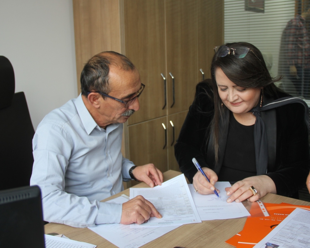 Mimar Özlem Maraş Başvurusunu Yaptı