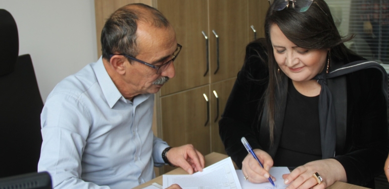 Mimar Özlem Maraş Başvurusunu Yaptı