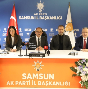 Bakan Özhasaki'yi Samsun'dan Haberdar Etmemişler