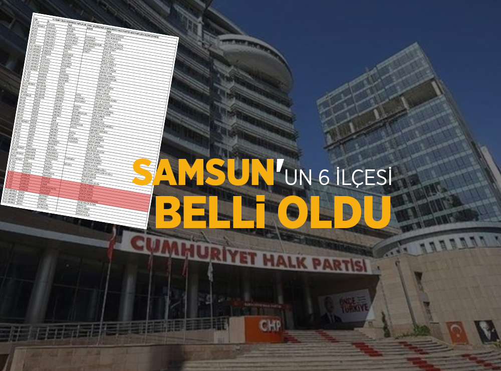 CHP Adaylarını Açıkladı