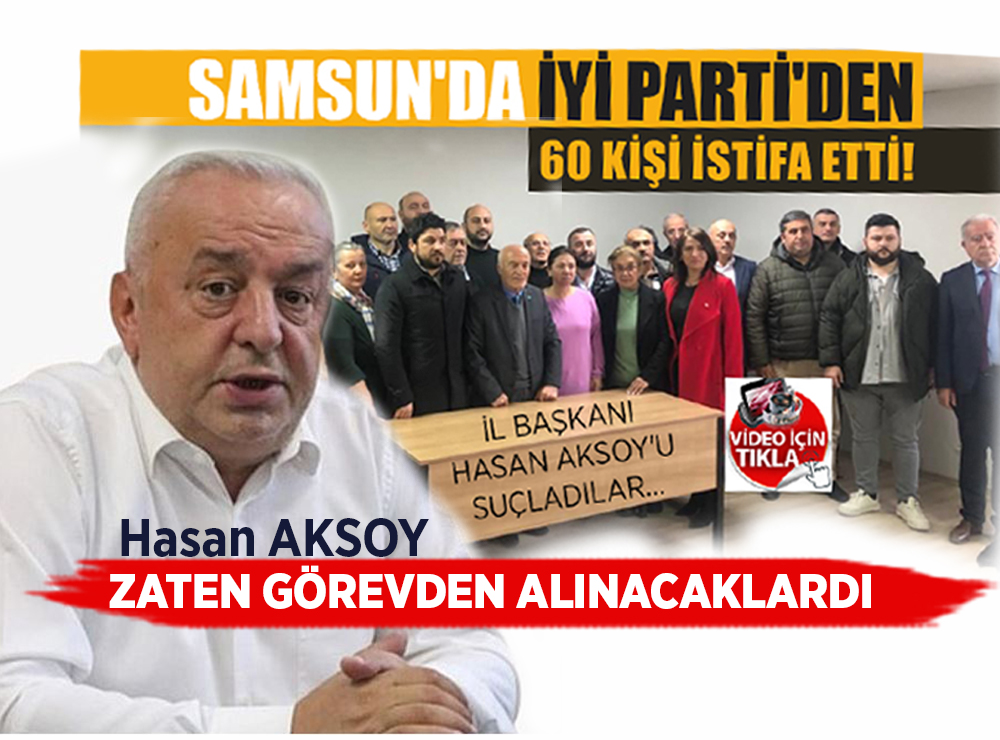 Hasan Aksoy'dan İstifalara Yönelik Açıklamalar