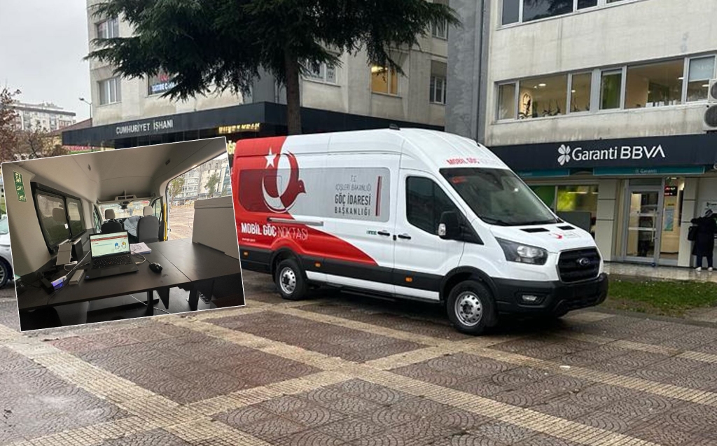 Mobil Göç Noktası Aracı Samsun'da