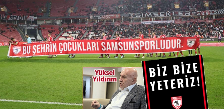 Samsunspor Tek Yürek Oldu!
