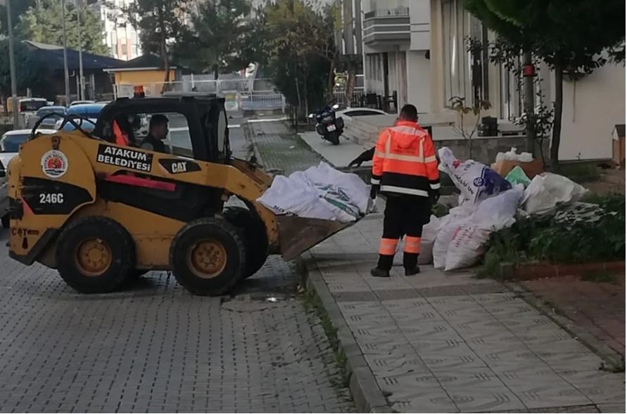 Atakum'da Yoğun Tertemizlik Mesaisi