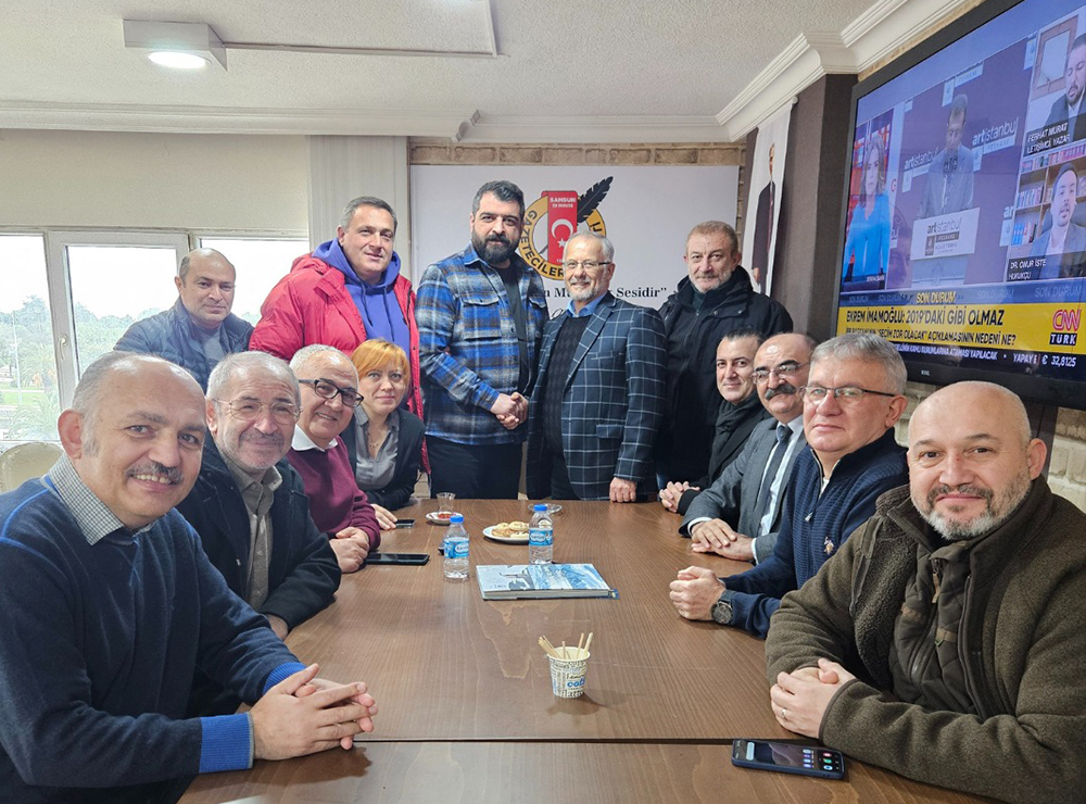 Samsun'da Meslektaşlarından Çatoğlu'na Tam Destek