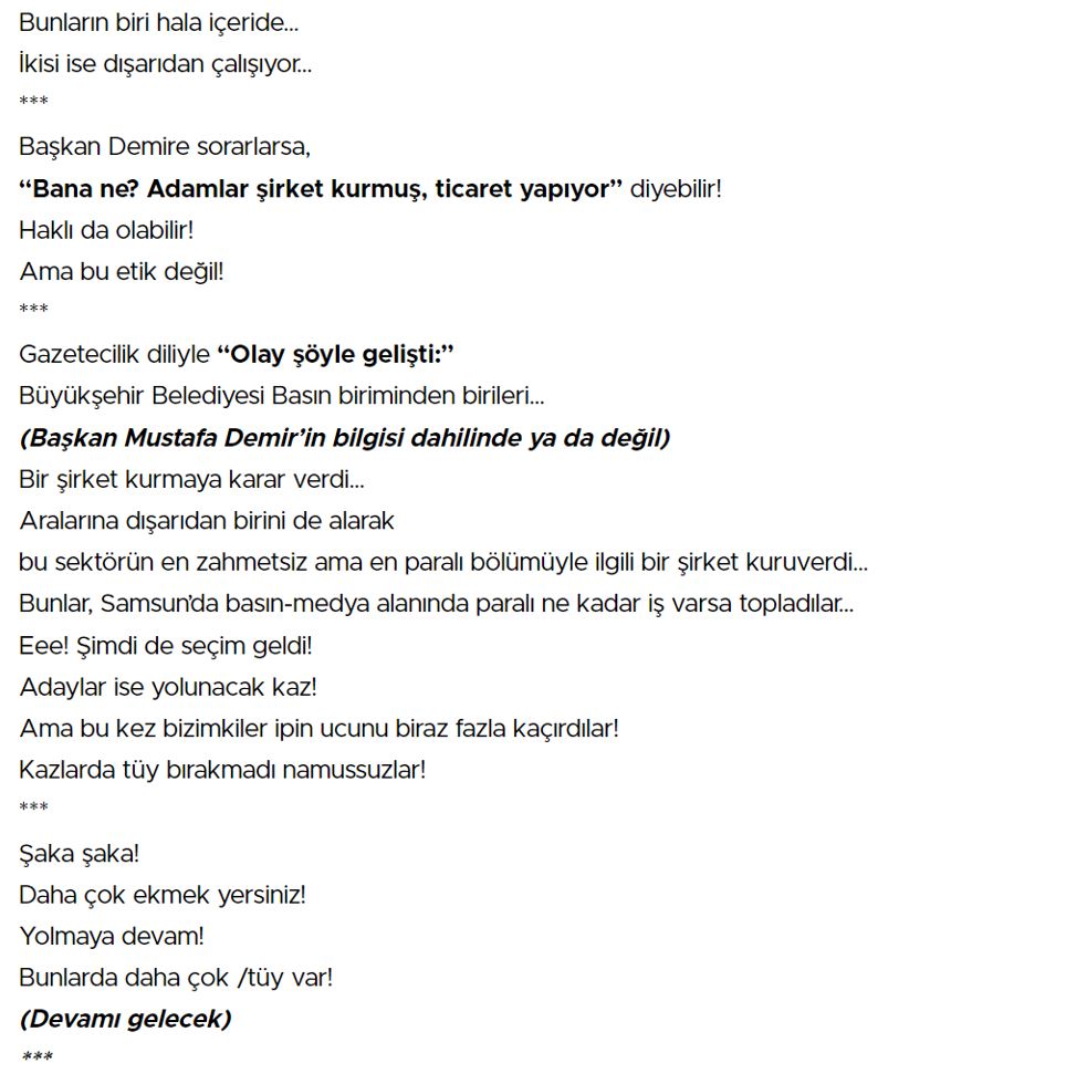 Mustafa Demir'in Ekibi Kime Çalışıyor?
