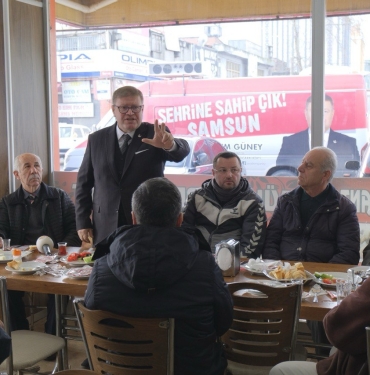 Adem Güney, Sanayi Esnafının Derdini Dinledi