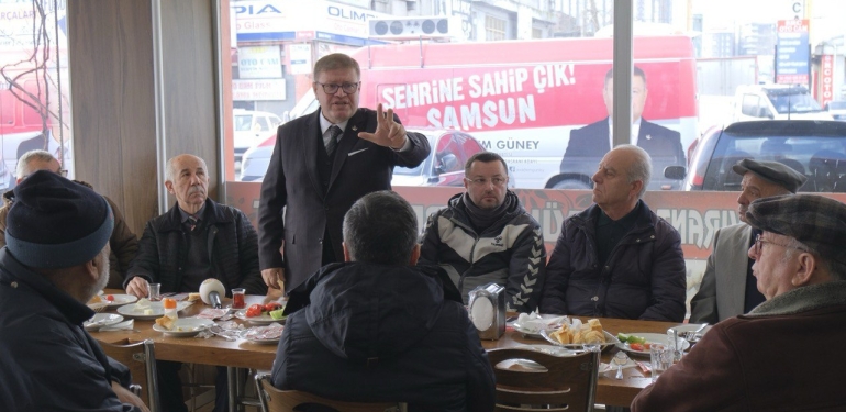 Adem Güney, Sanayi Esnafının Derdini Dinledi