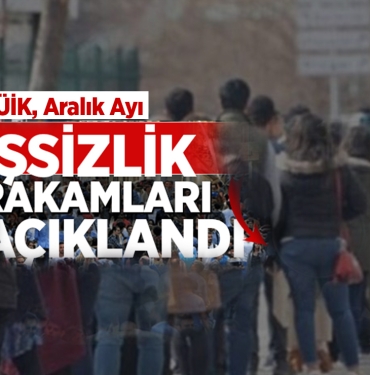 Aralık Ayı İşsizlik Rakamları