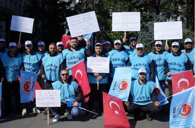 Enerji'nin Emekçileri Haklarını Arıyor