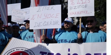 Enerji'nin Emekçileri Haklarını Arıyor