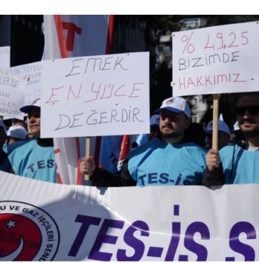 Enerji'nin Emekçileri Haklarını Arıyor
