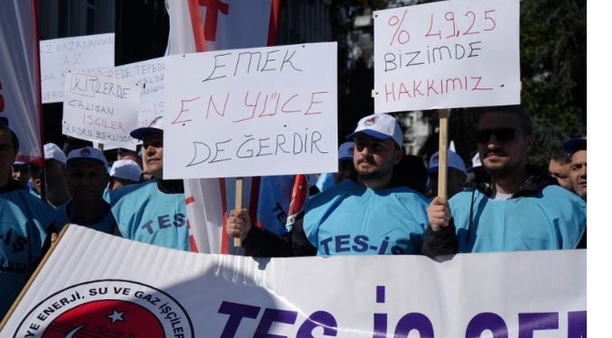 Enerji’nin Emekçileri Haklarını Arıyor