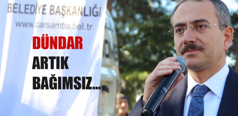 Hüseyin Dündar Çarşamba'dan Bağımsız Aday Oldu