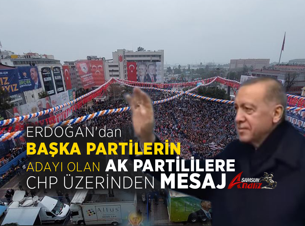 Recep Tayyip Erdoğan'ın Samsun Mitingi