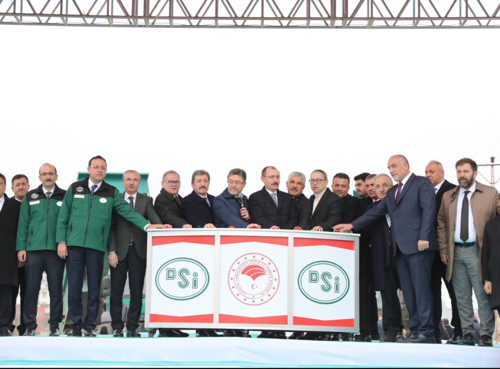 Samsun Mert Irmağı Islah Projesi Temeli Törenle Atıldı