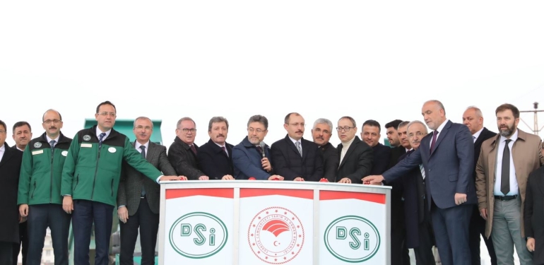 Samsun Mert Irmağı Islah Projesi Temeli Törenle Atıldı