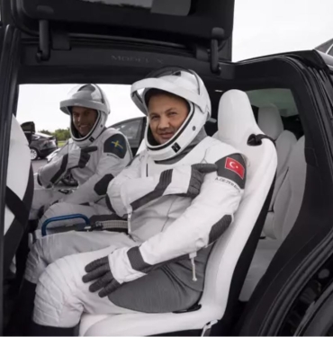 Türk Astronot Alper Gezeravcı Uzay Yolcusu