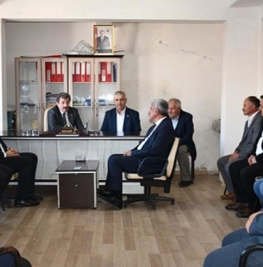 Vali Tavlı Muhtarlardan Yardın İstedi