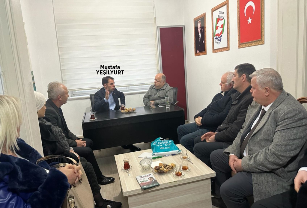 Mustafa Yeşilyurt'tan Mübadele Derneğine Ziyaret