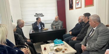 Mustafa Yeşilyurt'tan Mübadele Derneğine Ziyaret