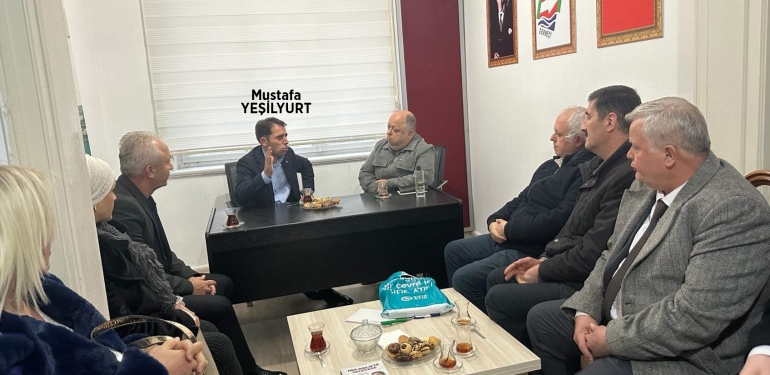 Mustafa Yeşilyurt’tan Mübadele Derneğine Ziyaret