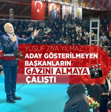 Yusuf Ziya Yılmaz'dan Törene DAMGA Vuran Konuşma
