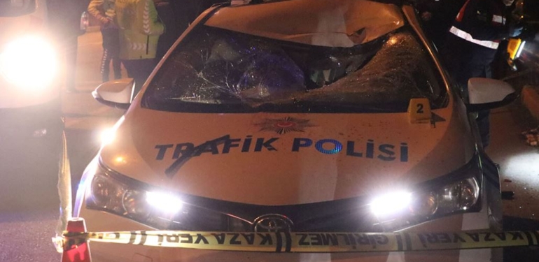 Alkollü Sürücü Polisi Şehit Etti