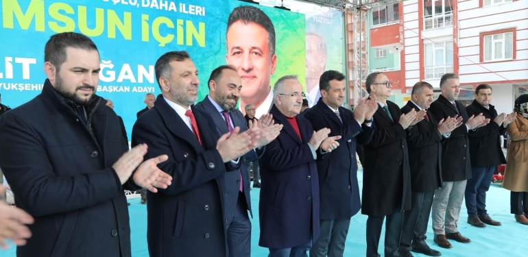 Kavak’ta Coşkulu Miting
