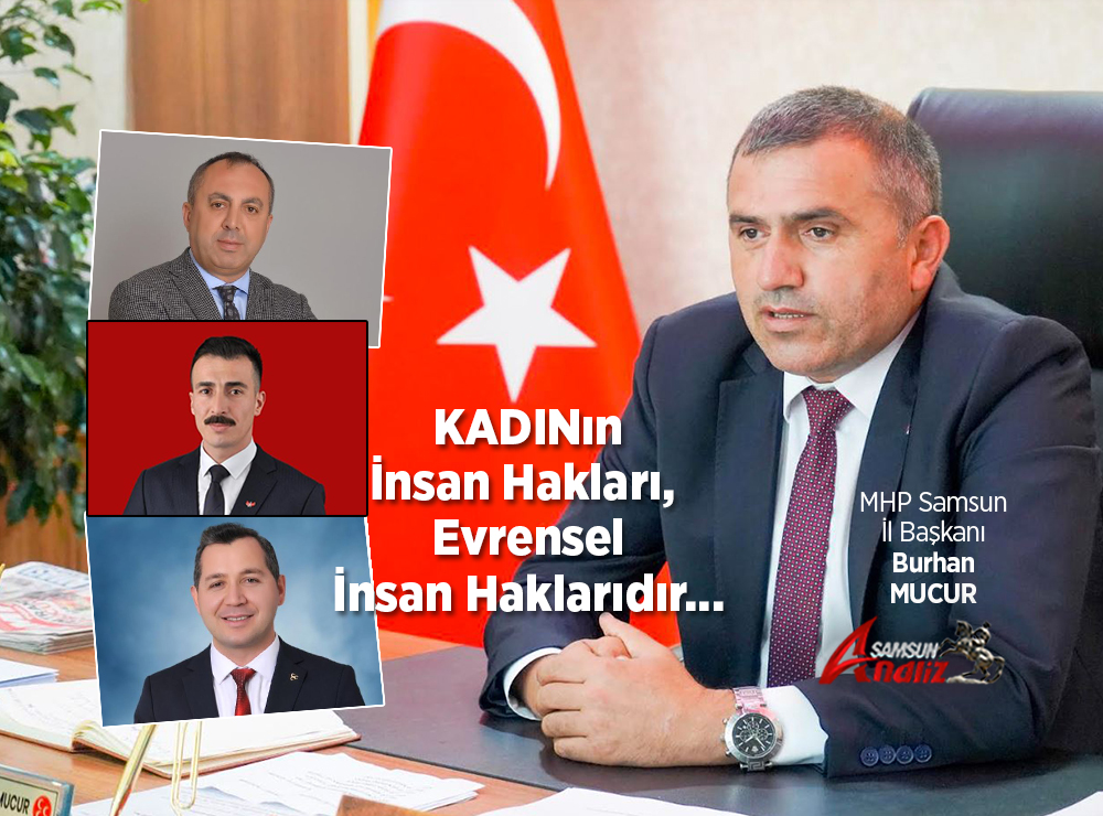 MHP Samsun Teşkilatı'ndan 8 Mart Mesajı