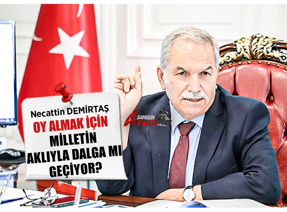 Necattin Demirtaş 2019'da Söylediklerini Unuttu