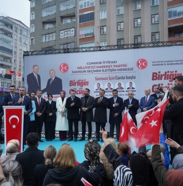Samsun'da Cumhur İttifakı'ndan Coşkulu SİM Açılışı