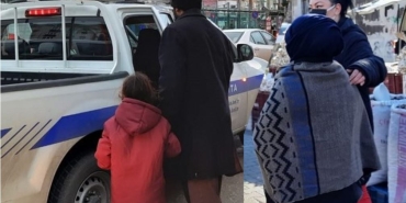 Samsun'da Dilencilere Operasyon