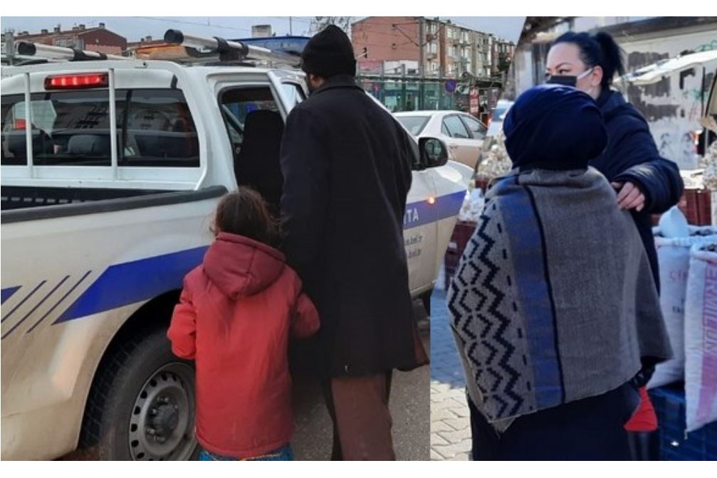 Samsun'da Dilencilere Operasyon