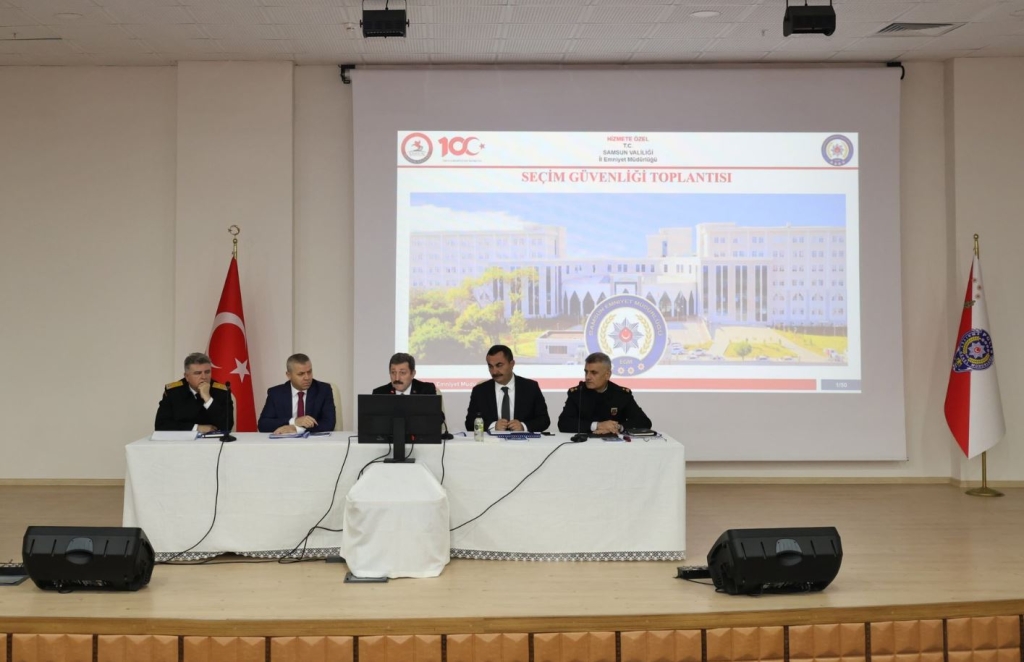 Samsun'da Seçim Güvenliği Hazırlıkları Tamamlandı