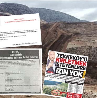Samsun'daki Kimyasal Atık Tesisi Projesi Tepki Topluyor