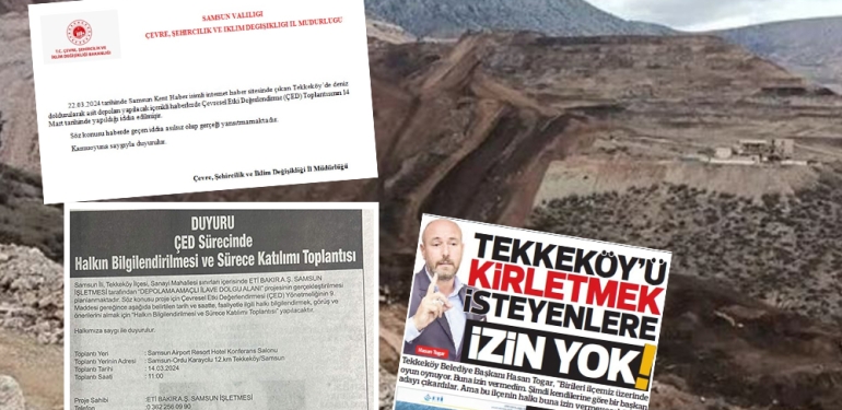 Samsun’daki Kimyasal Atık Tesisi Projesi Tepki Topluyor
