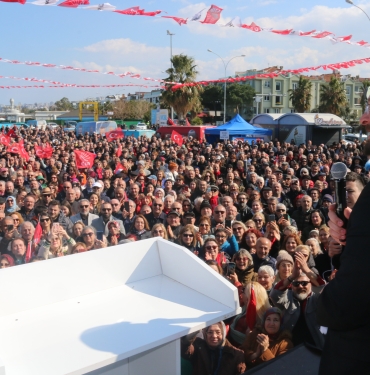 Serhat Türkel'den Dev Miting