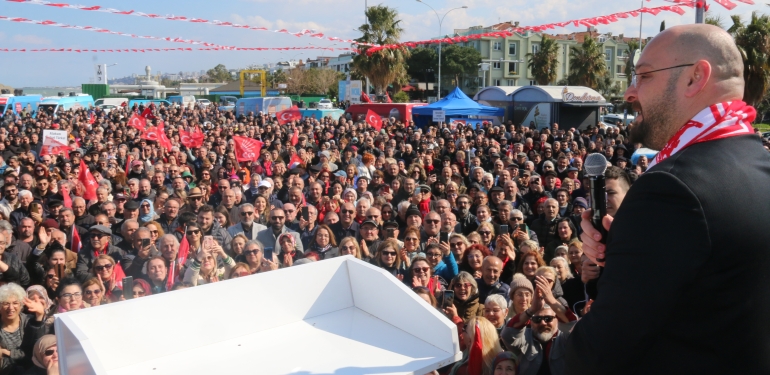 Serhat Türkel’den Dev Miting