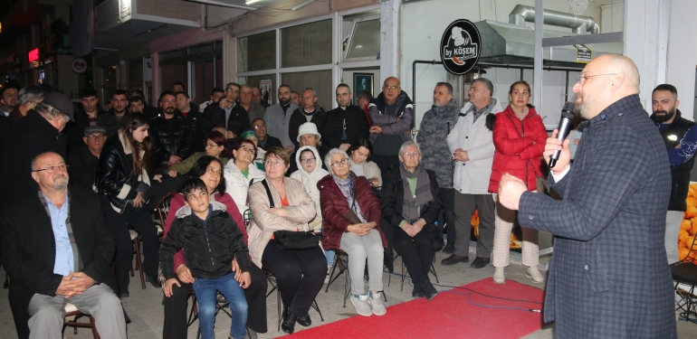 Serhat Türkel’e Güzelyalı’da Sevgi Seli