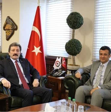 Halit Doğan'dan İlk Ziyaret Vali Tavlı'ya