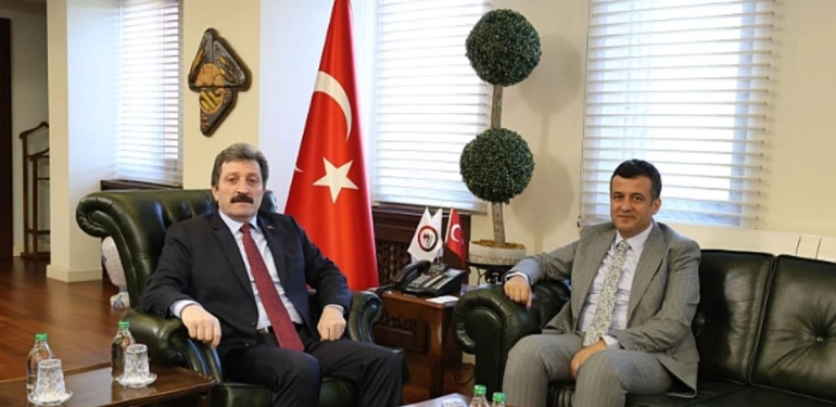 Halit Doğan’dan İlk Ziyaret Vali Tavlı’ya