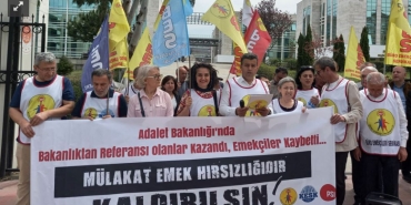Mülakat Emek Hırsızlığıdır, Kaldırılsın