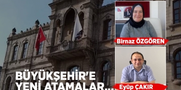 Samsun Büyükşehir Belediyesi'nde Yeni Atamalar
